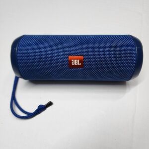 JBL Flip 3 Blue Portable Wireless Bluetooth Speaker Tested Working